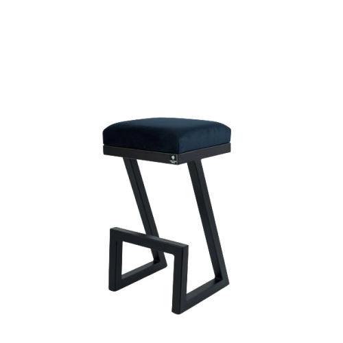 Hoker Tapicerowany Granatowy HP-7