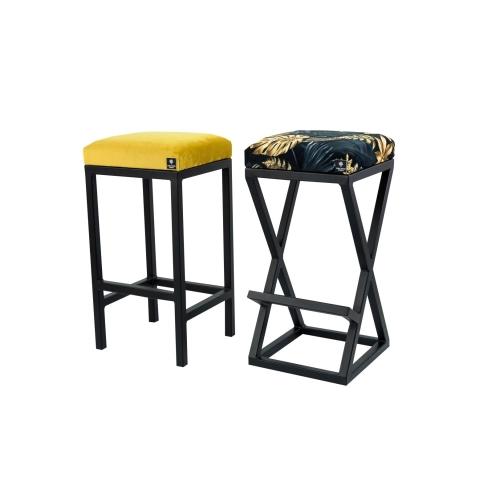 Hoker Tapicerowany Monstera 02 Wonder Velvet HP-2