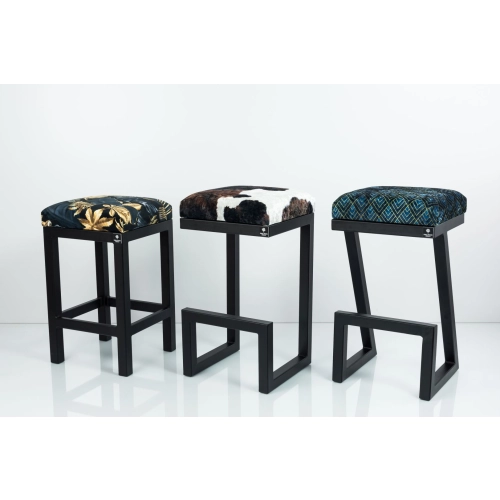 Hoker Tapicerowany Krowa 01 Crush Velvet HP-2