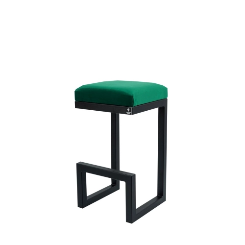 Hoker Tapicerowany Butelkowa Zieleń HP-2