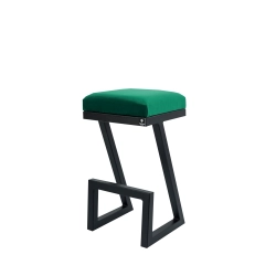 Hoker Tapicerowany Butelkowa Zieleń HP-3