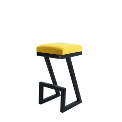 Hoker Tapicerowany Cytrynowa Żółcień HP-3