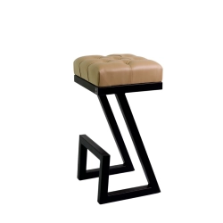 Hoker Pikowany Beżowy Ekoskóra HP-3