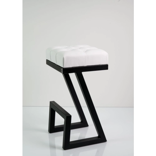 Hoker Pikowany Biały Ekoskóra HP-3