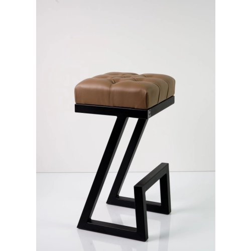 Hoker Pikowany Brązowy Ekoskóra HP-3