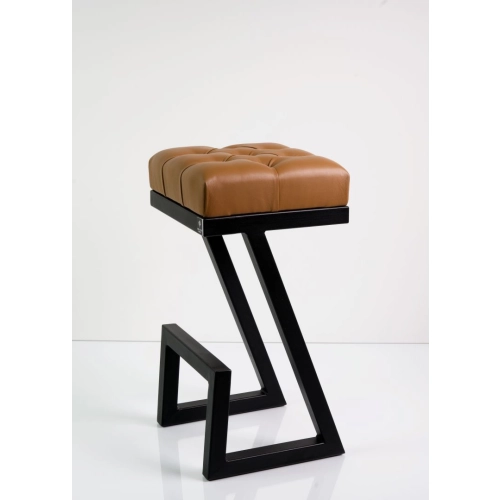 Hoker Pikowany Brązowy Ekoskóra HP-3