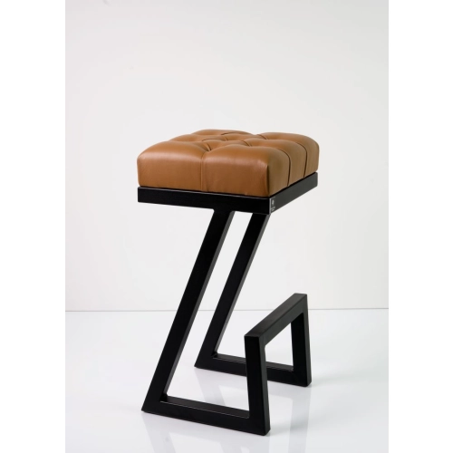 Hoker Pikowany Brązowy Ekoskóra HP-3