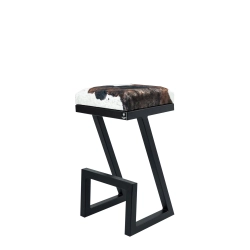 Hoker Tapicerowany Krowa 01 Crush Velvet HP-3