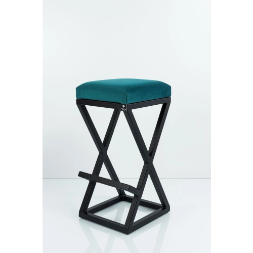 Hoker Tapicerowany Turkus HP-4