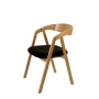 PRODUCENT Krzesło Dębowe KR-58 Tkanina Casablanca 2316 Czarna