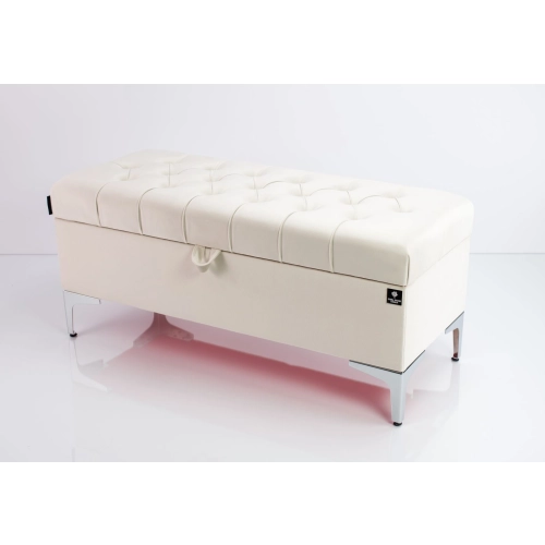 Kufer Pikowany CHESTERFIELD ECRU / Model  Q-1 Rozmiary od 50 cm do 200 cm