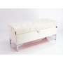 Kufer Pikowany CHESTERFIELD ECRU / Model  Q-1 Rozmiary od 50 cm do 200 cm