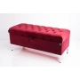 Kufer Pikowany CHESTERFIELD Bordo  / Model  Q-1 Rozmiary od 50 cm do 200 cm