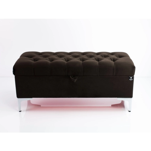 Kufer Pikowany CHESTERFIELD Brąz / Model Q-1 Rozmiary od 50 cm do 200 cm