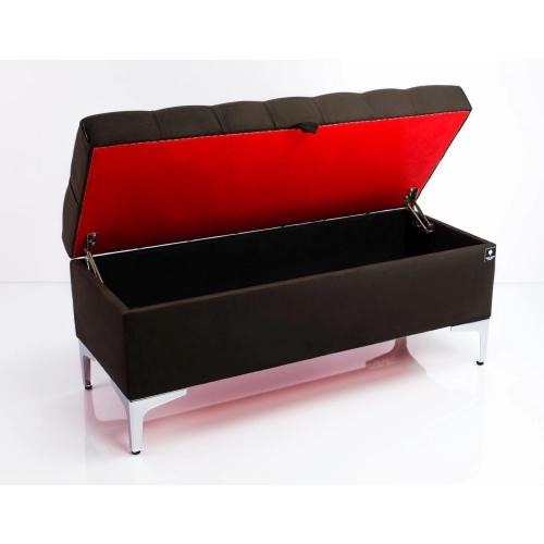 Kufer Pikowany CHESTERFIELD Brąz / Model Q-1 Rozmiary od 50 cm do 200 cm