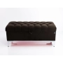 Kufer Pikowany CHESTERFIELD Brąz / Model Q-1 Rozmiary od 50 cm do 200 cm