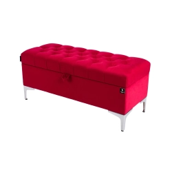 Kufer Pikowany CHESTERFIELD Czerwony / Model Q-1 Rozmiary od 50 cm do 200 cm