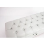 Kufer Pikowany CHESTERFIELD Eko-Skóra Popiel / Model Q-1 Rozmiary od 50 cm do 200 cm