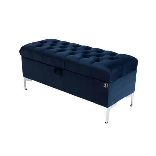 Kufer Pikowany CHESTERFIELD  Granat  / Model  Q-1 Rozmiary od 50 cm do 200 cm