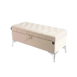 Kufer Pikowany CHESTERFIELD Beż / Model Q-2 Rozmiary od 50 cm do 200 cm