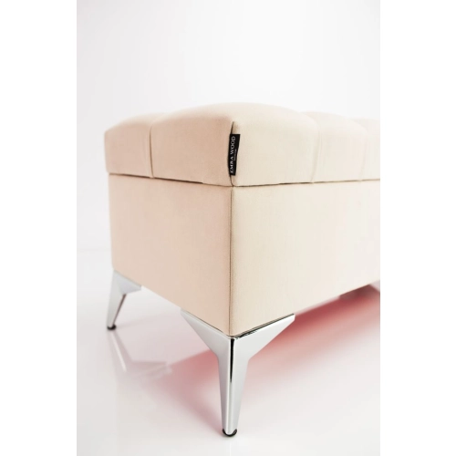 Kufer Pikowany CHESTERFIELD Beż / Model Q-2 Rozmiary od 50 cm do 200 cm