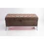 Kufer Pikowany CHESTERFIELD Brąz / Model  Q-2 Rozmiary od 50 cm do 200 cm