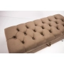 Kufer Pikowany CHESTERFIELD Brąz / Model  Q-2 Rozmiary od 50 cm do 200 cm