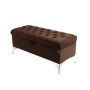 Kufer Pikowany CHESTERFIELD Brąz / Model Q-2 Rozmiary od 50 cm do 200 cm