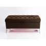 Kufer Pikowany CHESTERFIELD Brąz / Model Q-2 Rozmiary od 50 cm do 200 cm