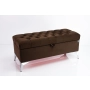 Kufer Pikowany CHESTERFIELD Brąz / Model Q-2 Rozmiary od 50 cm do 200 cm