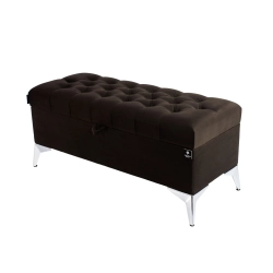 Kufer Pikowany CHESTERFIELD  Brąz / Model Q-2 Rozmiary od 50 cm do 200 cm