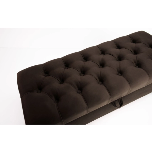 Kufer Pikowany CHESTERFIELD  Brąz / Model Q-2 Rozmiary od 50 cm do 200 cm