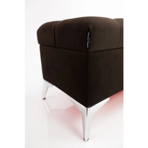 Kufer Pikowany CHESTERFIELD  Brąz / Model Q-2 Rozmiary od 50 cm do 200 cm