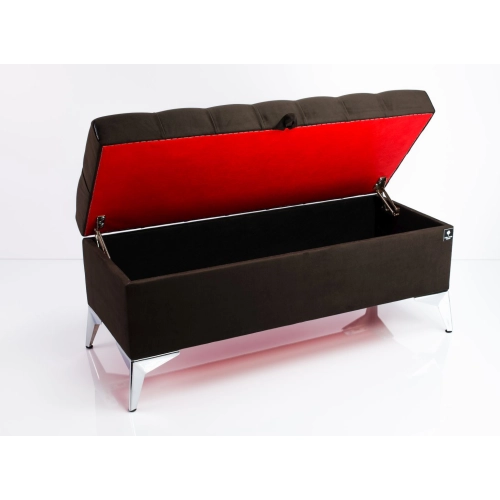 Kufer Pikowany CHESTERFIELD  Brąz / Model Q-2 Rozmiary od 50 cm do 200 cm