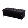 Kufer Pikowany CHESTERFIELD Czarny / Model Q-2 Rozmiary od 50 cm do 200 cm