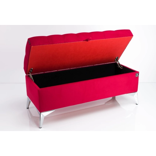 Kufer Pikowany CHESTERFIELD Czerwony / Model Q-2 Rozmiary od 50 cm do 200 cm