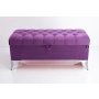 Kufer Pikowany CHESTERFIELD Fioletowy  / Model Q-2  Rozmiary od 50 cm do 200 cm