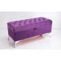 Kufer Pikowany CHESTERFIELD Fioletowy  / Model Q-2  Rozmiary od 50 cm do 200 cm