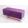 Kufer Pikowany CHESTERFIELD Fioletowy  / Model Q-2  Rozmiary od 50 cm do 200 cm