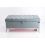 Kufer Pikowany CHESTERFIELD  Popiel  / Model Q - 2 Rozmiary od 50 cm do 200 cm