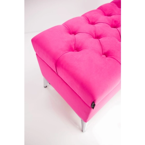 Kufer Pikowany CHESTERFIELD Różowy / Model Q-2 Rozmiary od 50 cm do 200 cm