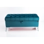 Kufer Pikowany CHESTERFIELD Turkus / Model  Q-2 Rozmiary od 50 cm do 200 cm