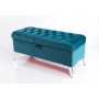 Kufer Pikowany CHESTERFIELD Turkus / Model  Q-2 Rozmiary od 50 cm do 200 cm