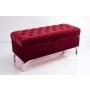 Kufer Pikowany CHESTERFIELD Bordo / Model  Q-3 Rozmiary od 50 cm do 200 cm