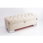 Kufer Pikowany CHESTERFIELD  Beż / Model Q-4 Rozmiary od 50 cm do 200 cm