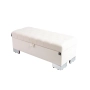 Kufer Pikowany CHESTERFIELD  Ecru  / Model Q-4 Rozmiary od 50 cm do 200 cm