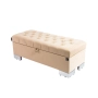 Kufer Pikowany CHESTERFIELD  Cappuccino / Model Q-4 Rozmiary od 50 cm do 200 cm