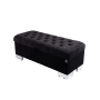 Kufer Pikowany CHESTERFIELD Czarny / Model  Q-4 Rozmiary od 50 cm do 200 cm