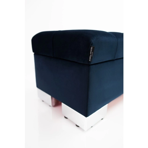 Kufer Pikowany CHESTERFIELD Granat / Model  Q-4 Rozmiary od 50 cm do 200 cm