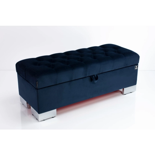 Kufer Pikowany CHESTERFIELD Granat / Model  Q-4 Rozmiary od 50 cm do 200 cm
